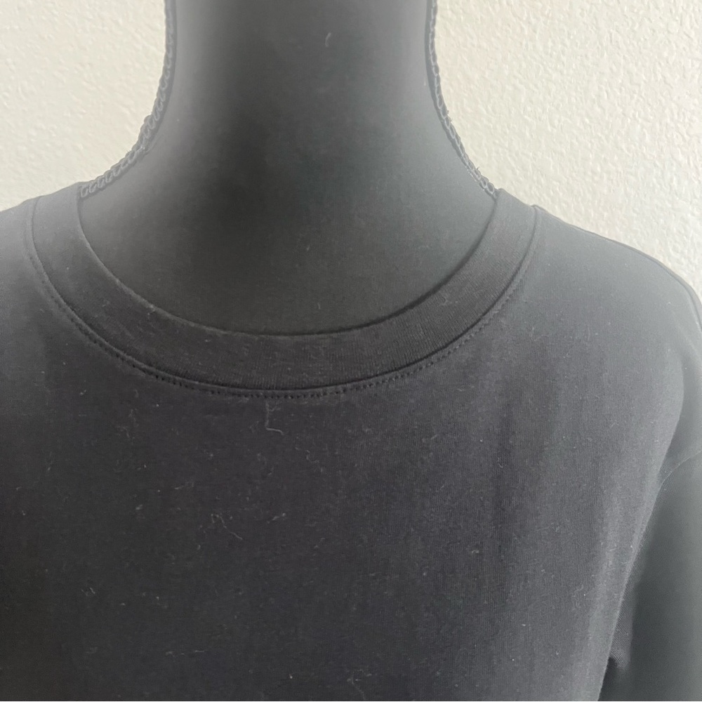 Pendleton Basic Black T Shirt Midi Dress - Picture 3 of 8